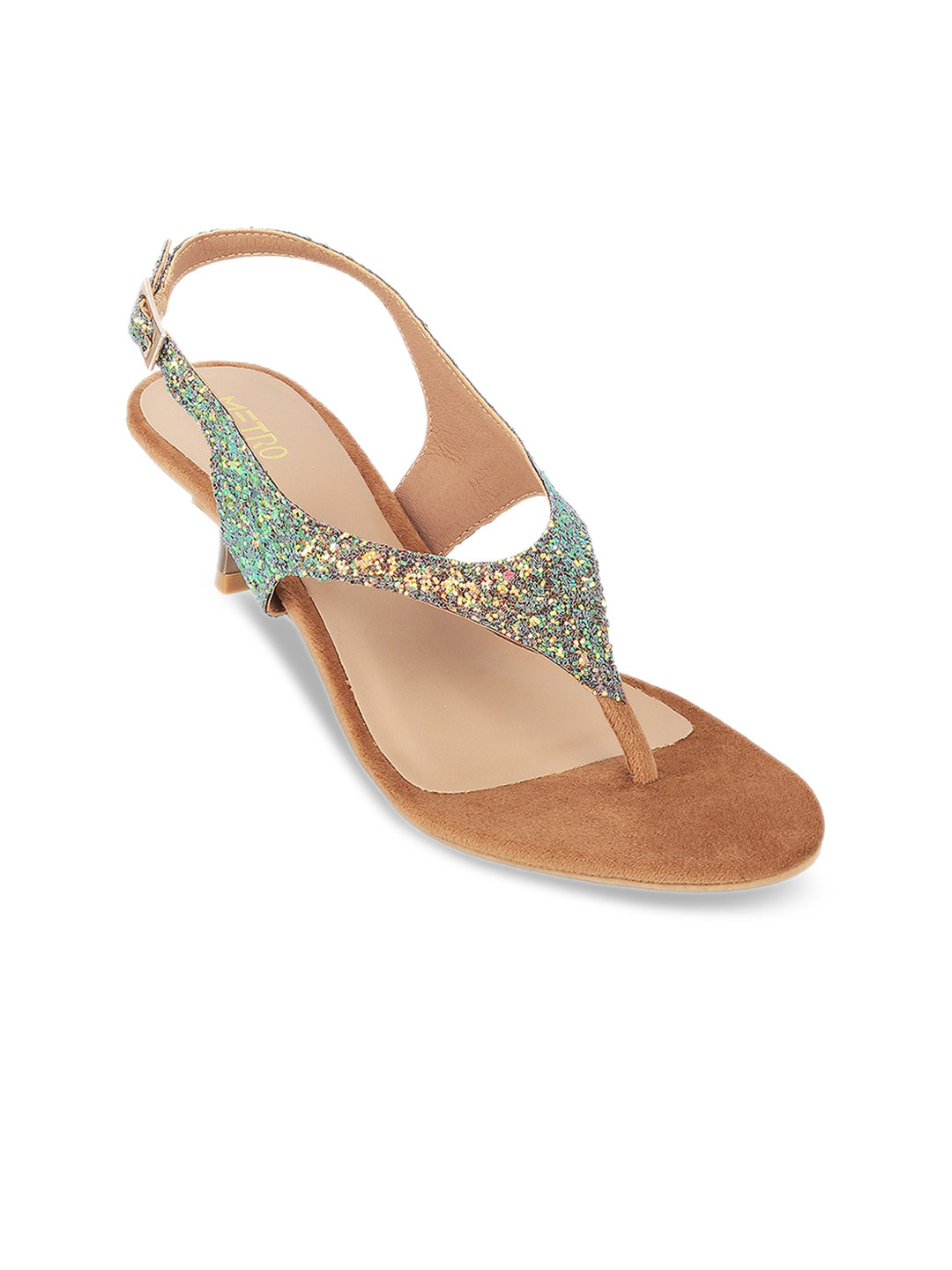 Metro Embellished Kitten Heels