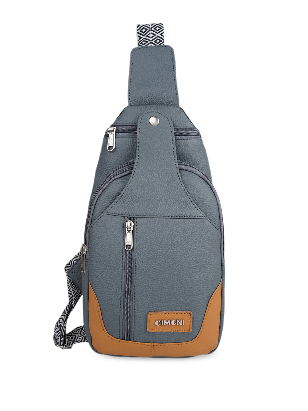 CIMONI Unisex Leather Crossbody Bag