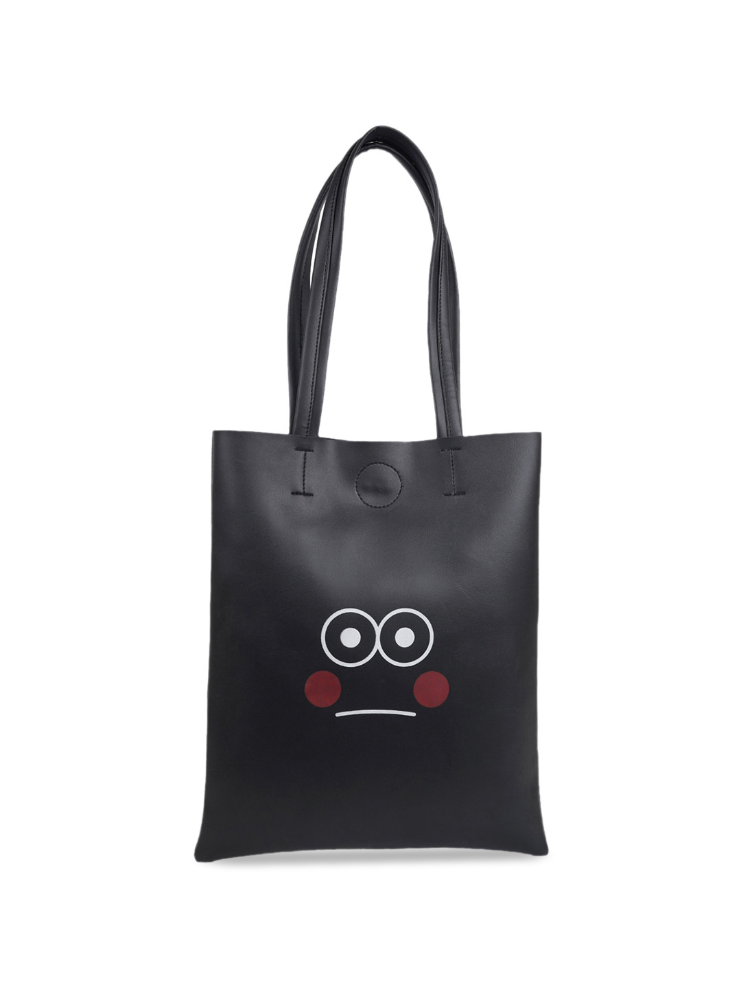 CIMONI Graphic Printed Vegan Leather Tote Bag