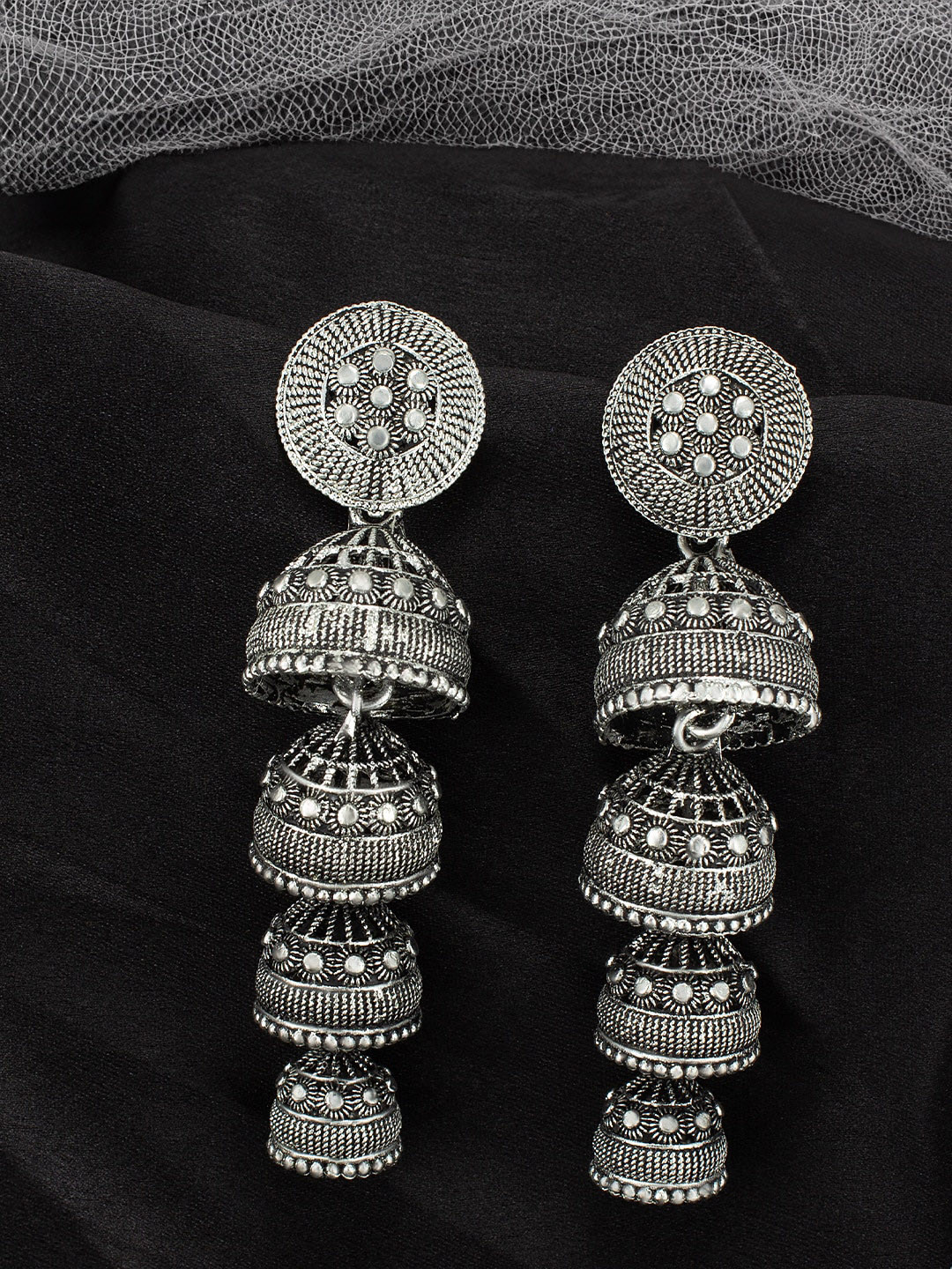 PRIVIU Dome Shaped Jhumkas