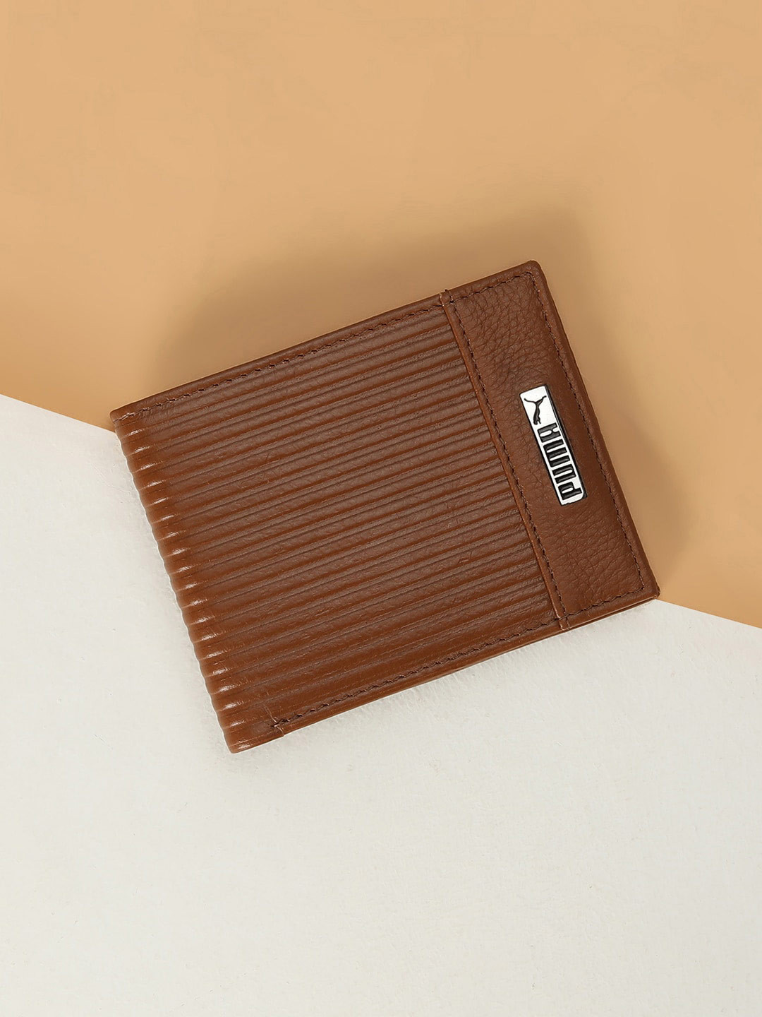 Puma Leather Embossed Wallets