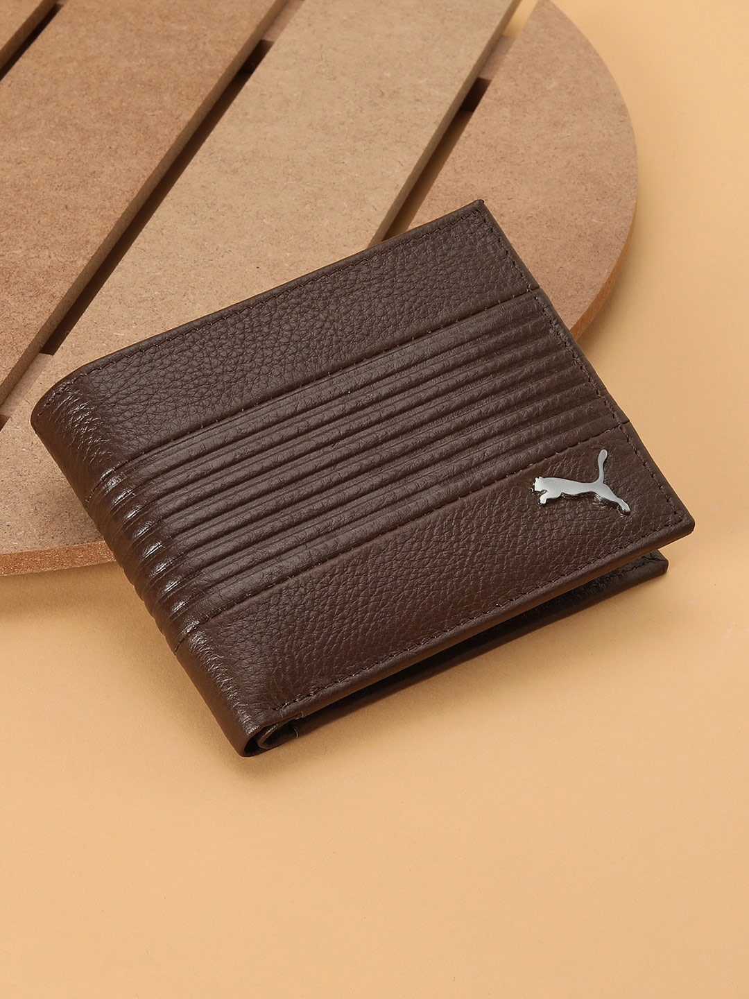 Buy Puma Textured Leather Cruise Wallets Wallets for Unisex 25815668 Myntra