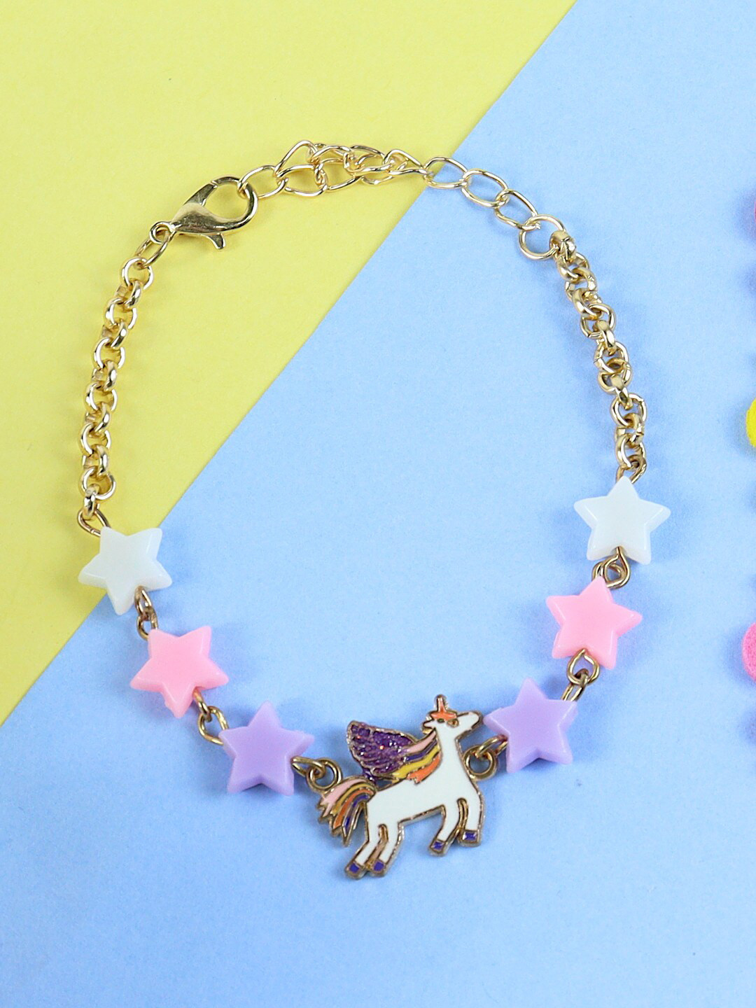 Asthetika Kids Girls Unicorn Link Bracelet
