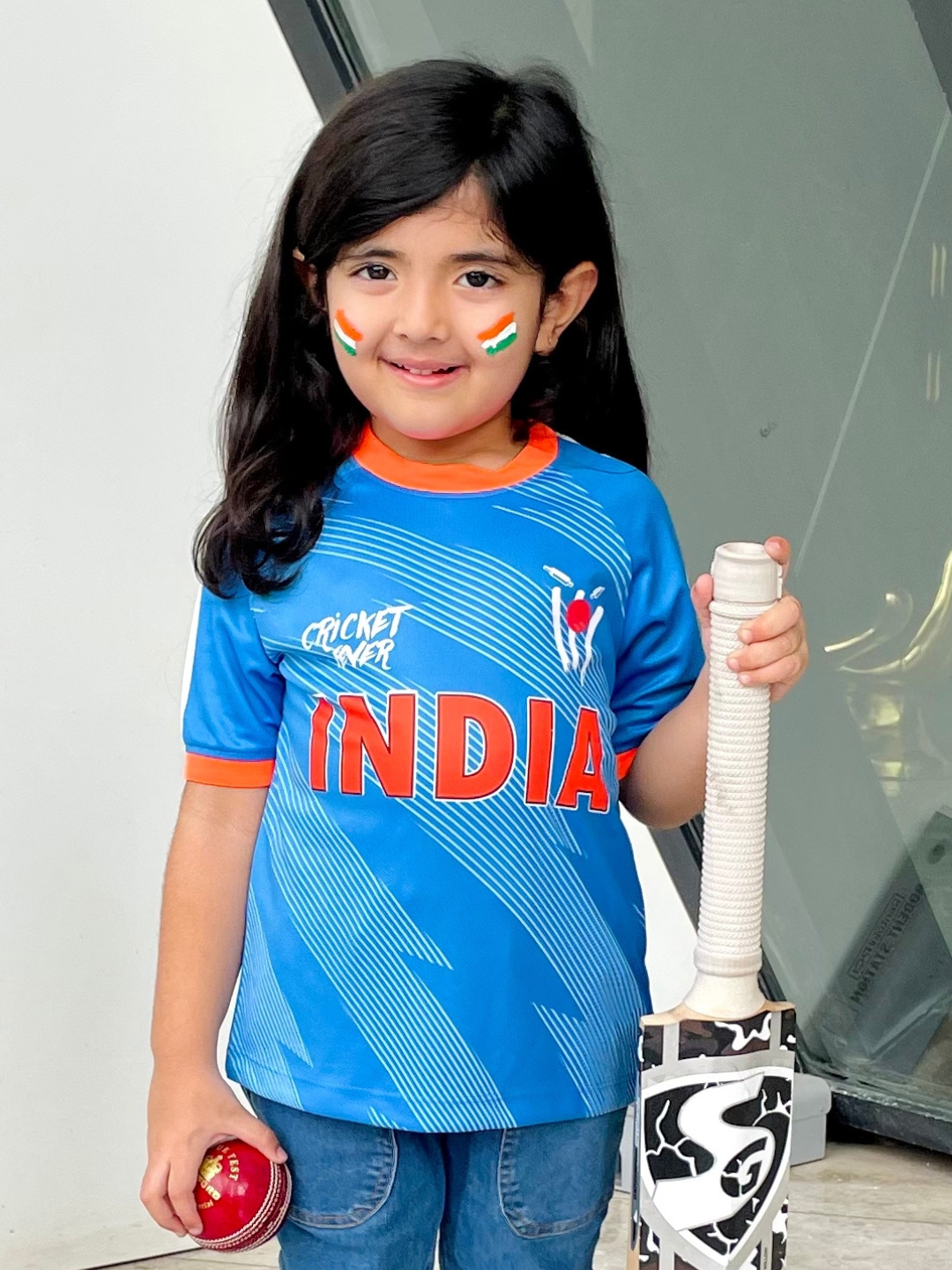 Children's india cricket shirt discount
