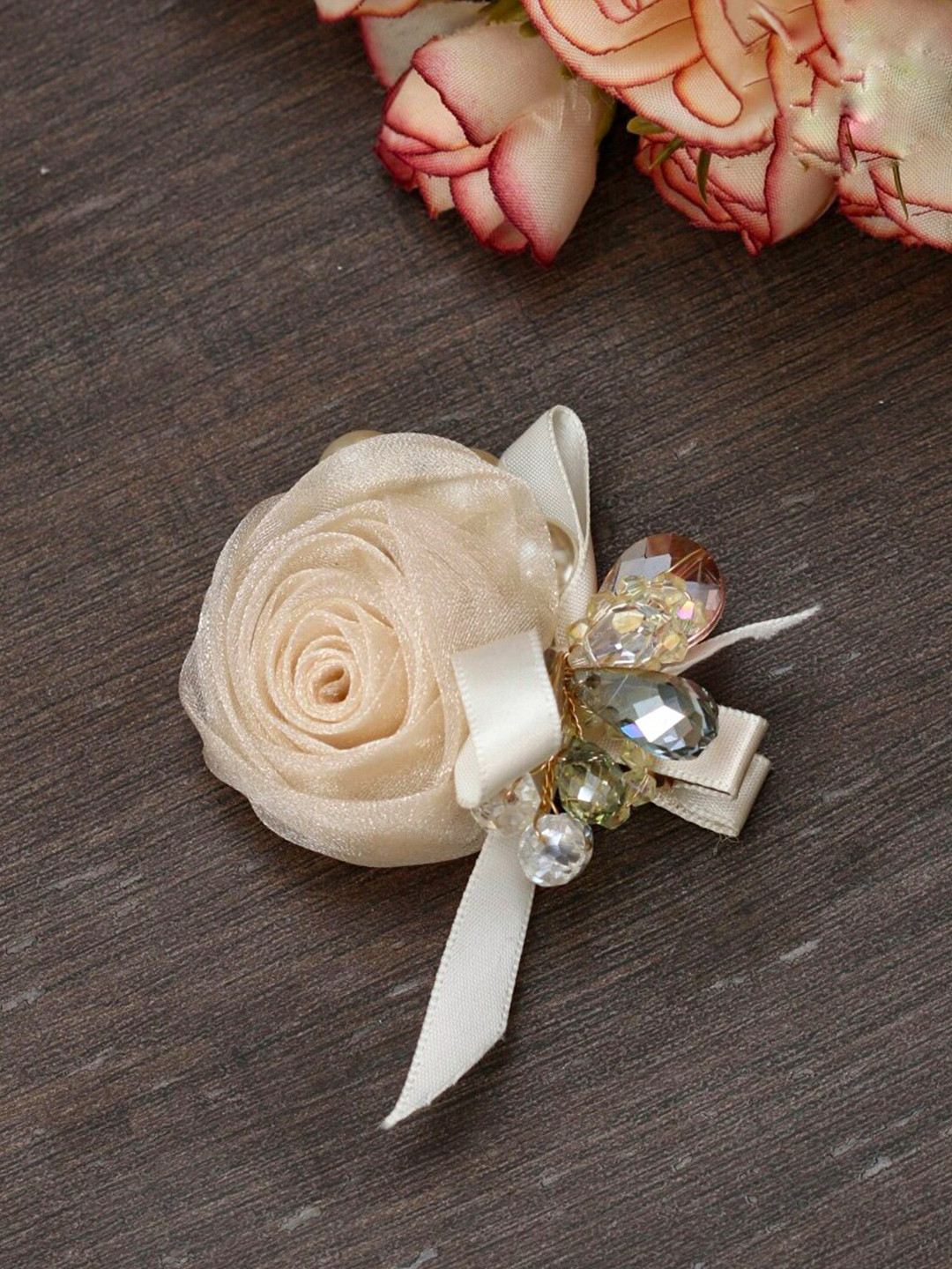 Yellow Bee Embellished Alligator Hair Clip