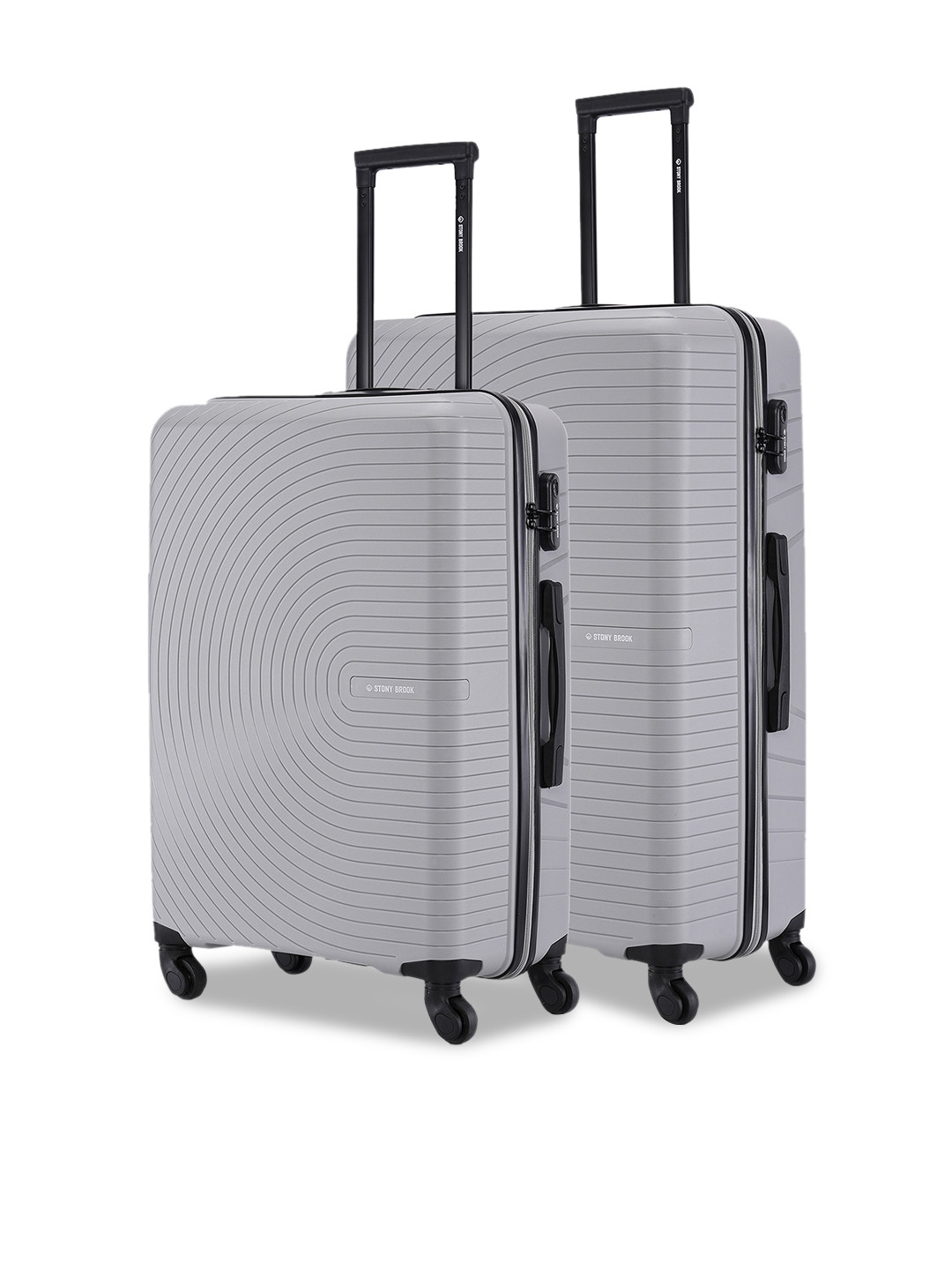 Stony Brook by Nasher Miles Crescent Set Of 2 Hard-Sided Trolley Suitcase - 197.0 L
