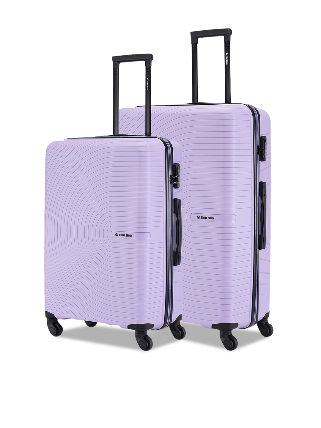 Stony Brook by Nasher Miles Crescent Set Of 2 Medium & Large Trolley Suitcase - 197.0 L