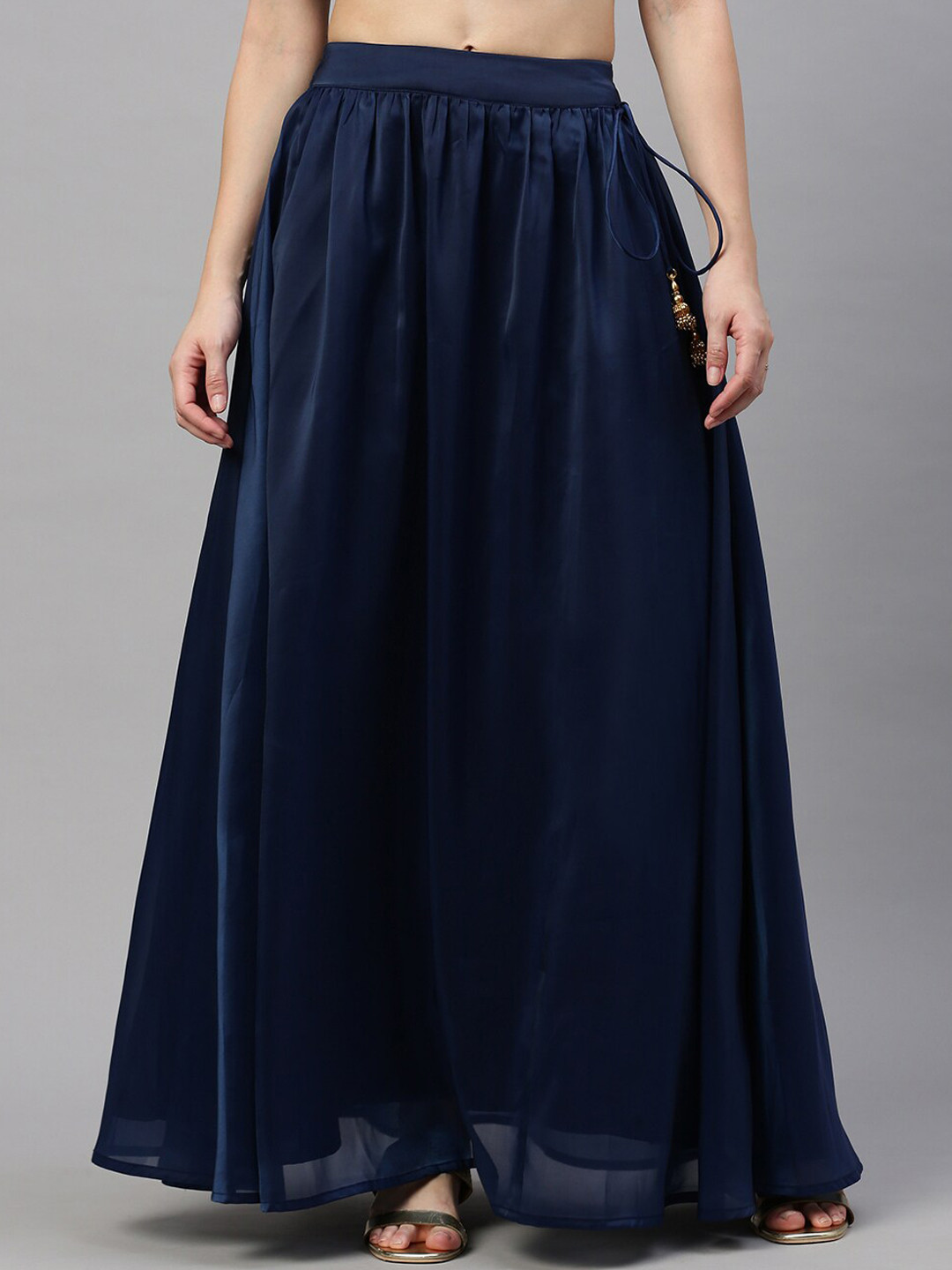 De Moza Flared Maxi Skirt
