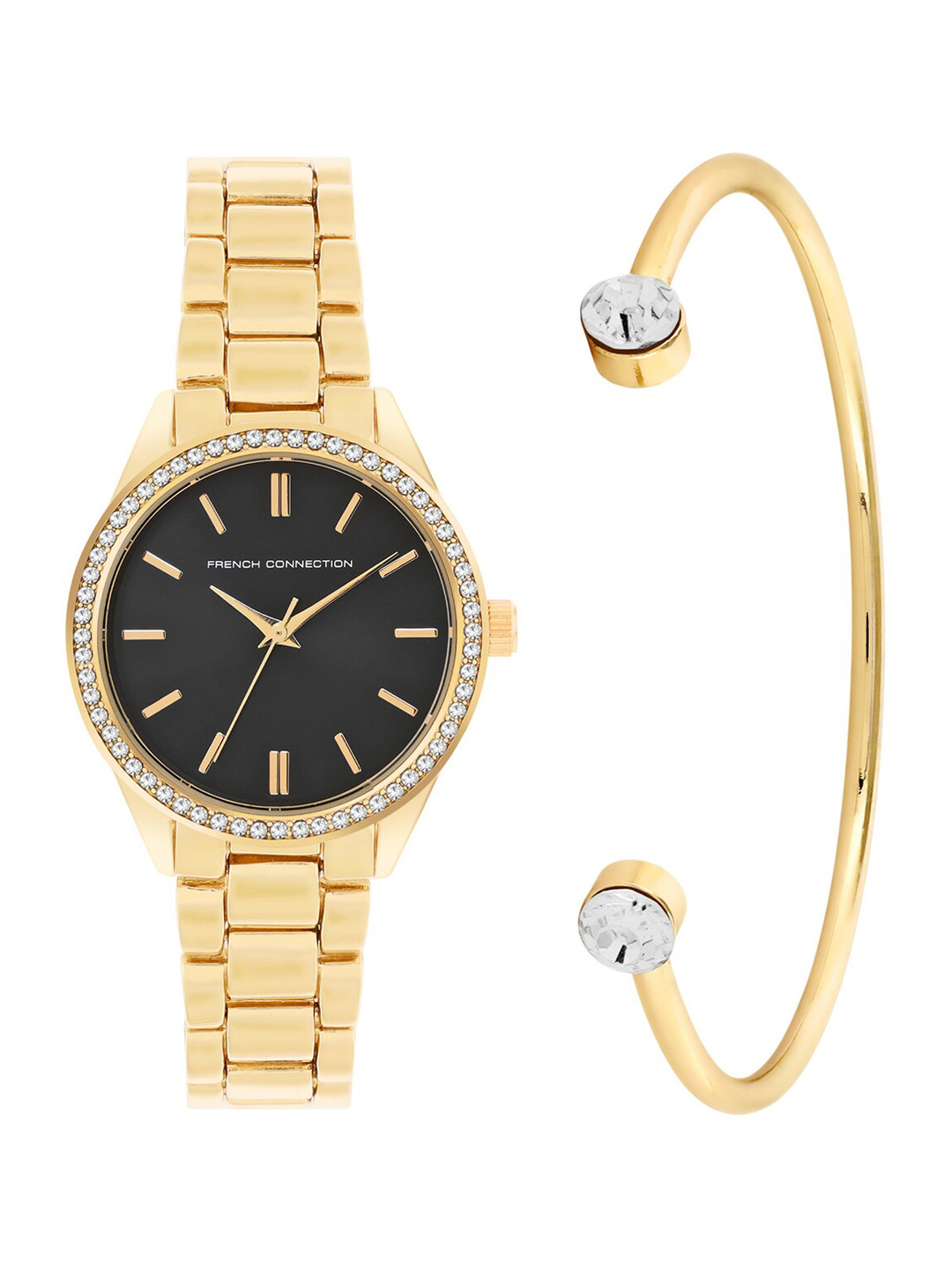 French Connection Women Watch Gift Set FCW07GM-B