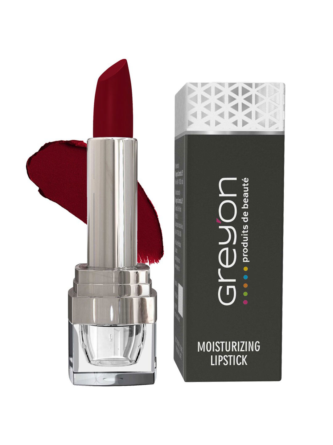 Greyon Creme Matte Long Lasting Lipstick 4.5g - Maroon 57