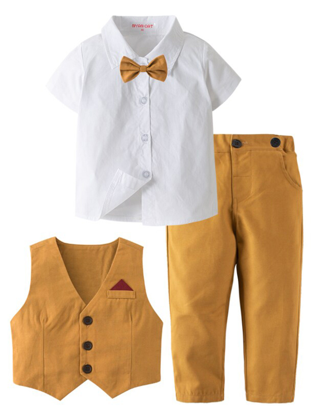 StyleCast Solid Set Of 3 Suit Set