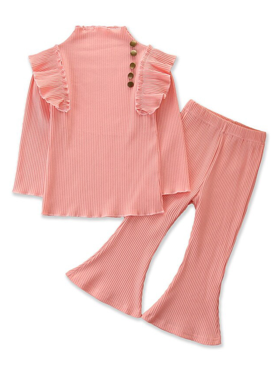 StyleCast Girls Striped Top with Palazzos