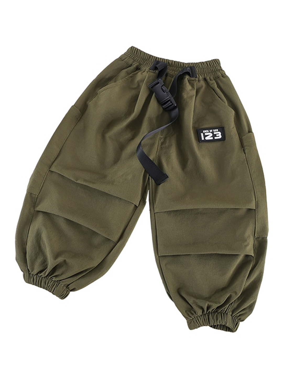 StyleCast Boys Green Relaxed Fit Clean Look Jogger Jeans