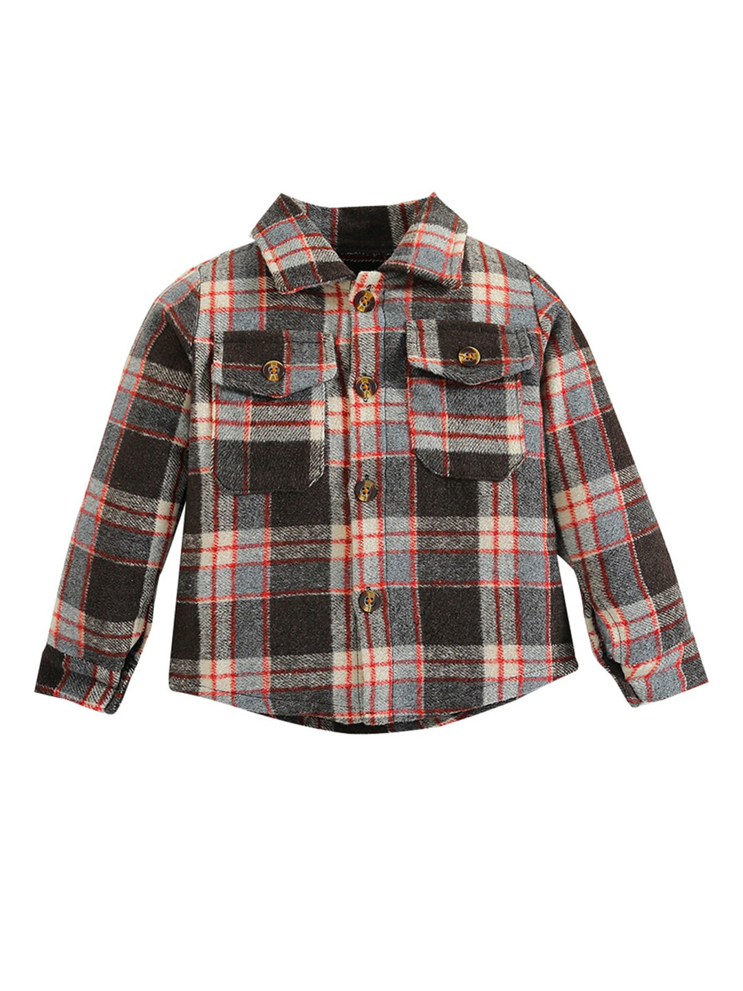 StyleCast Boys Checked Windcheater Cotton Tailored Jacket
