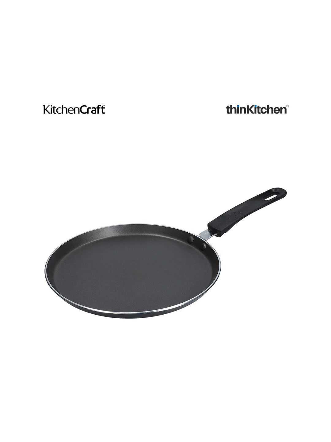 KitchenCraft Crepe Black Aluminium Tava