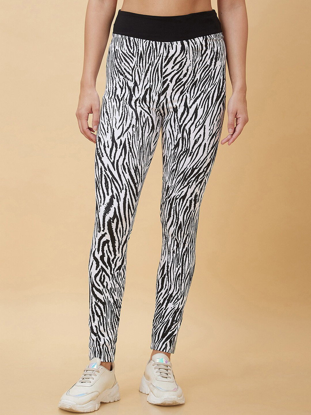 Being Human Animal Printed Ankle-Length Leggings