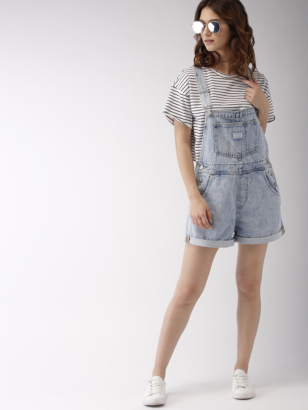 womens dungarees levis