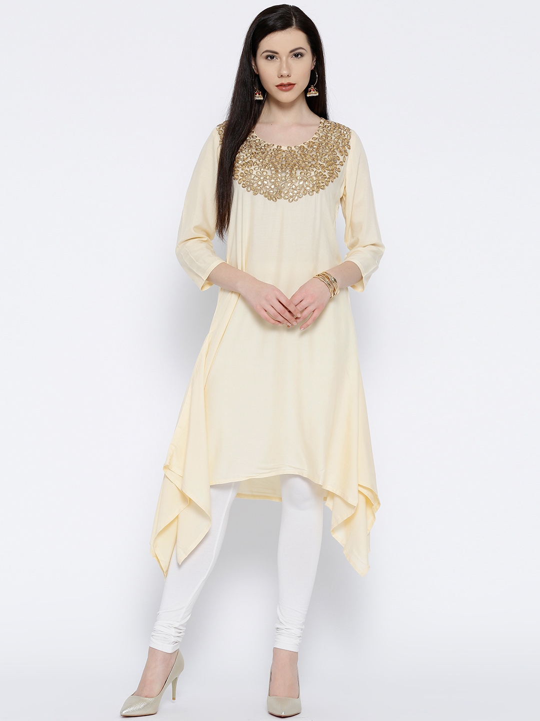 gota patti suit myntra