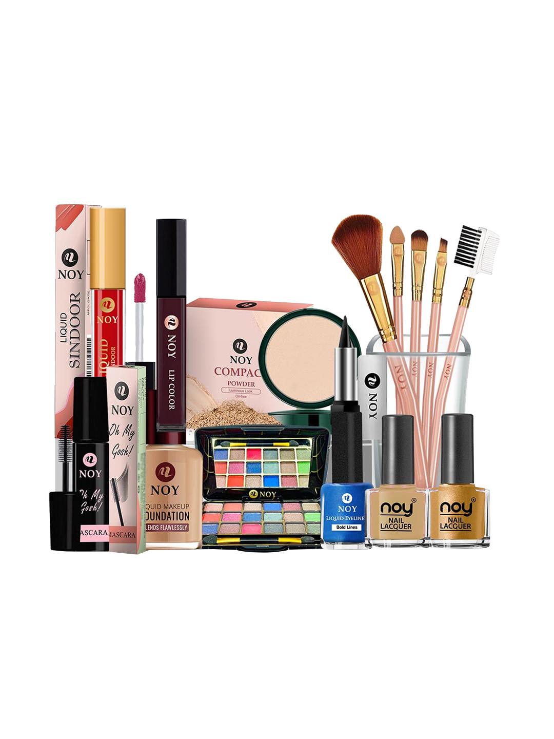 NOY Set Of 15 All In One Makeup Combo - Must Have Pair - 686