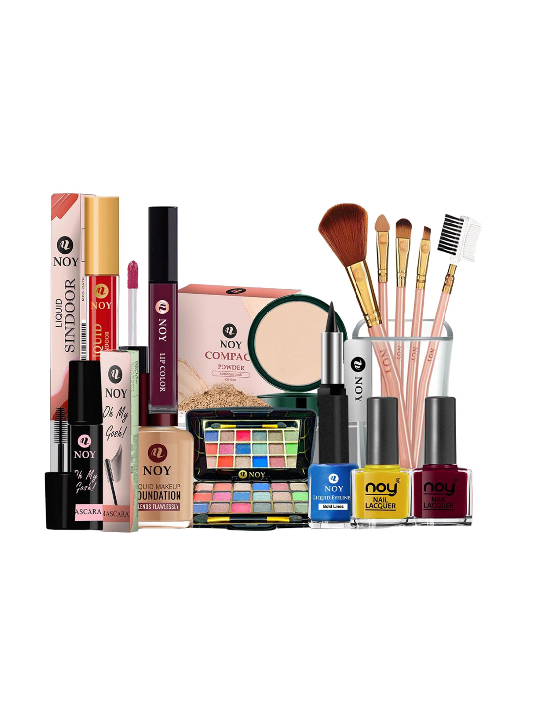 NOY Set Of 15 All In One Makeup Combo - Must-Have Pair - 866