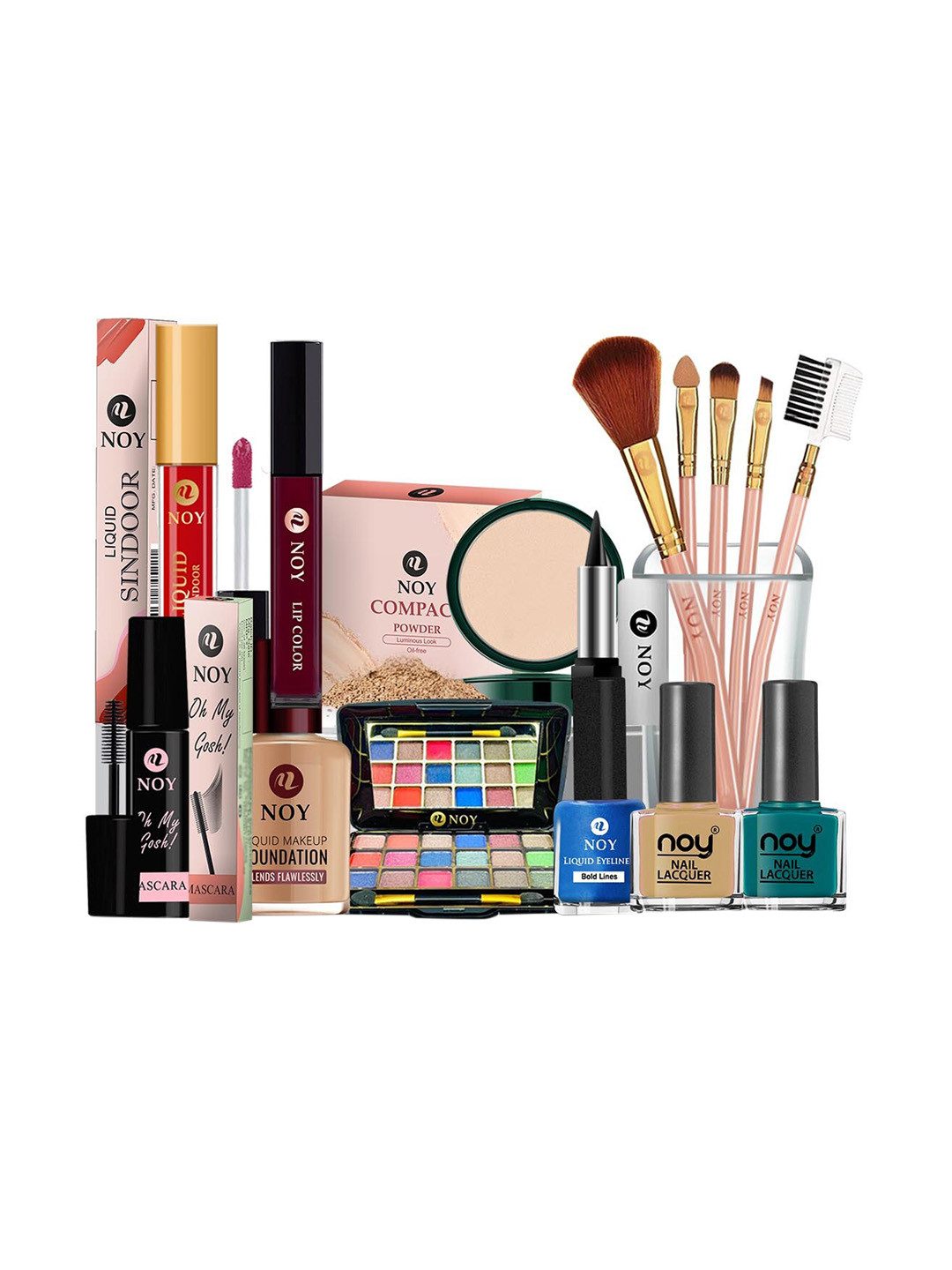 NOY 15Pcs Captivate Makeup Combo - Combo No. 640