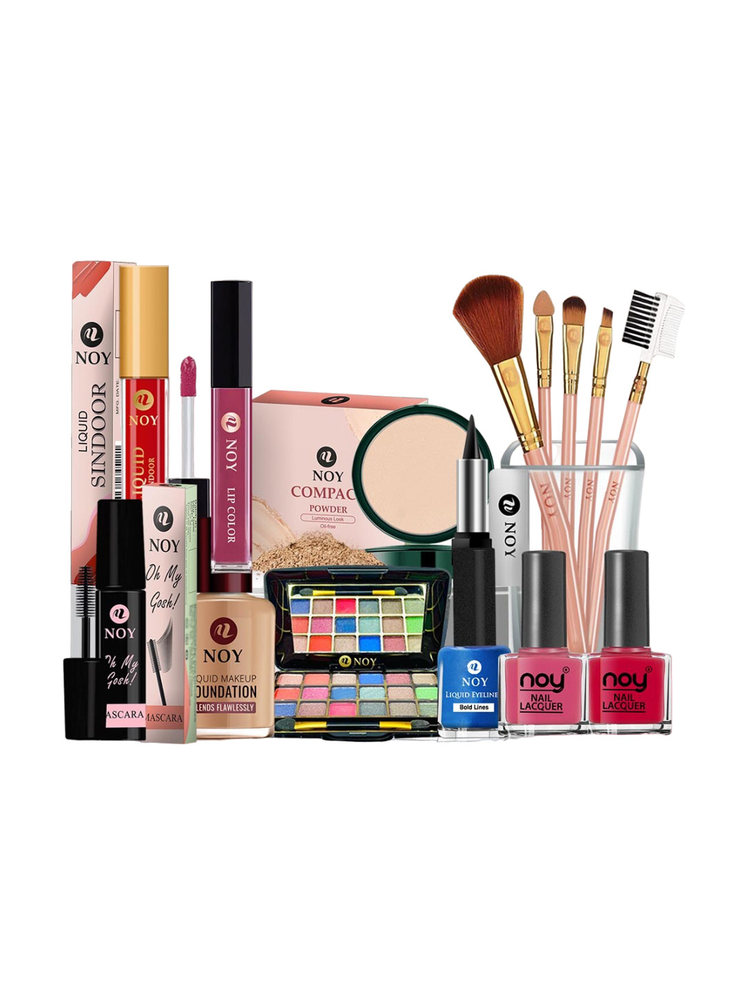 NOY 15Pcs Bliss Your Perfect Match Combo - For Flawless Looks - Combo No. 783