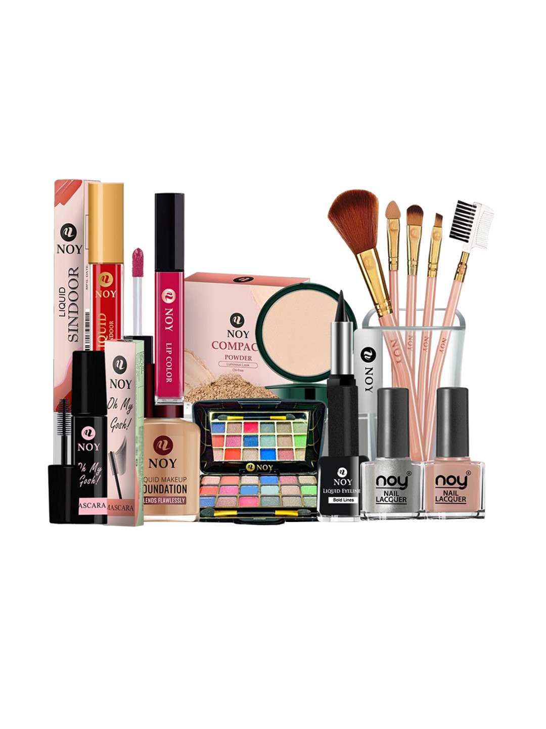 NOY 15Pcs Luxurious Beauty Essentials - Combo No. 618