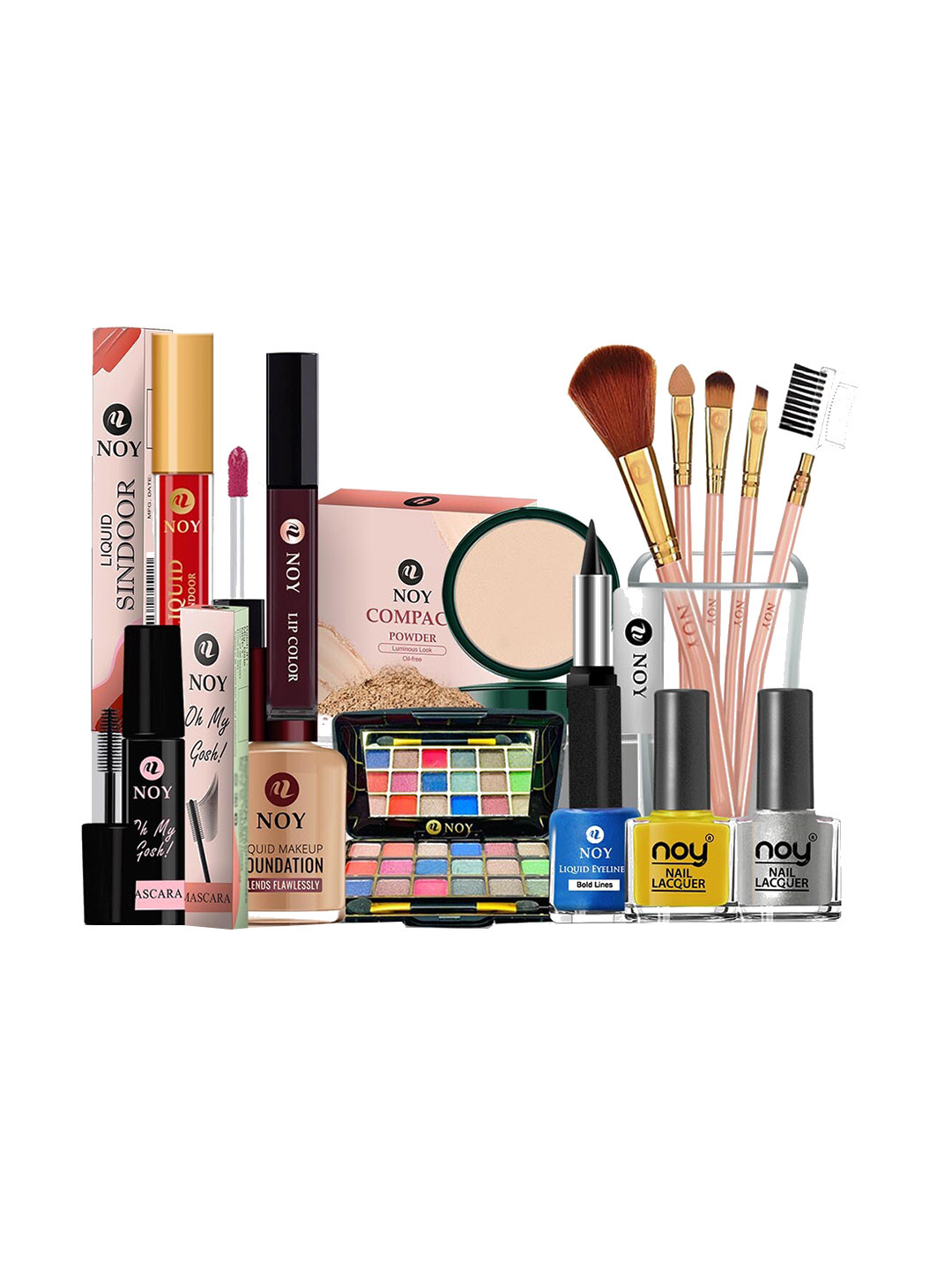 NOY 15Pcs Captivate Makeup Combo- For Any Festival - Combo No. 910