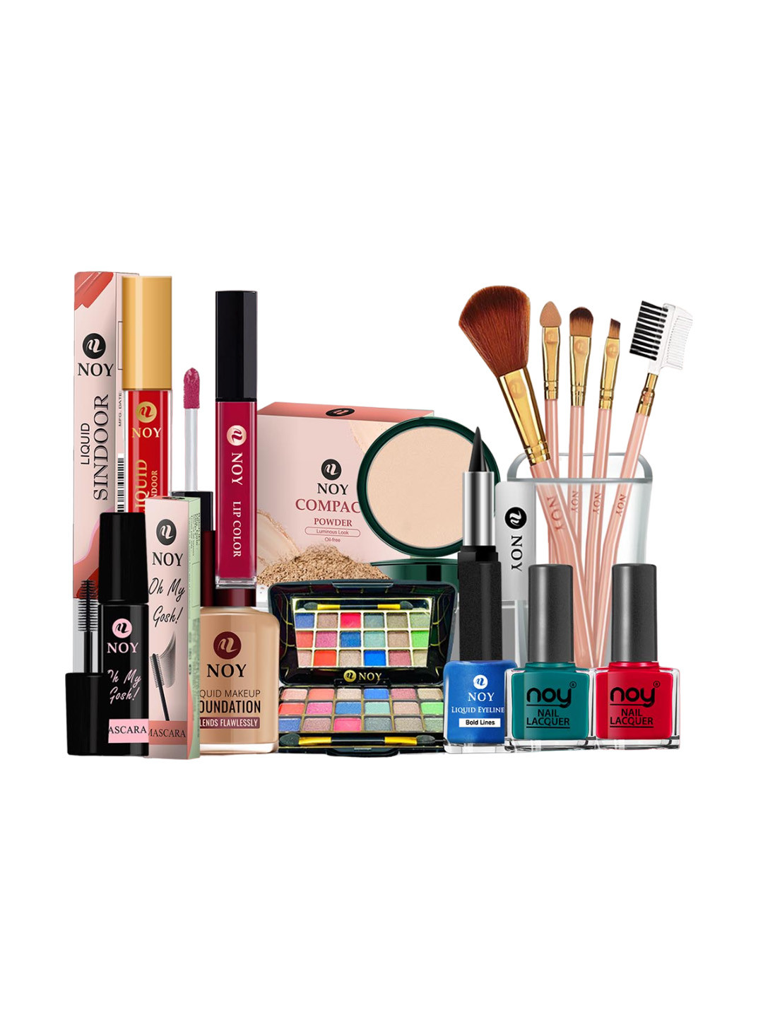 NOY Set Of 15 Professional Blend Makeup Combo - No. 828