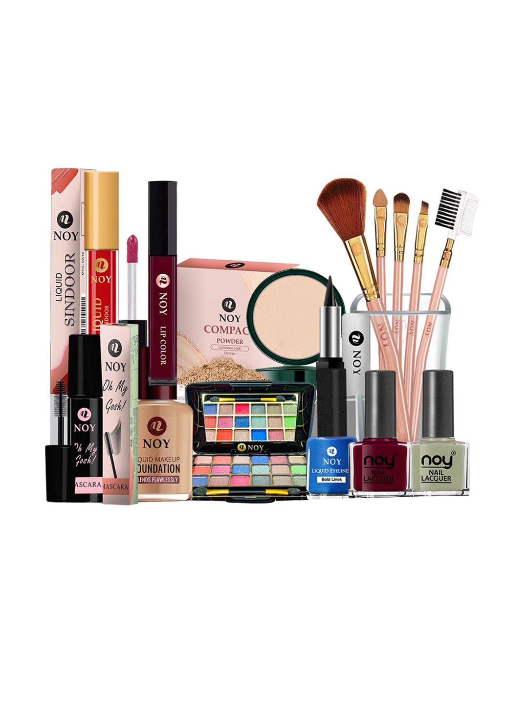 NOY 15Pcs Luxurious Beauty Essentials - Combo No. 944