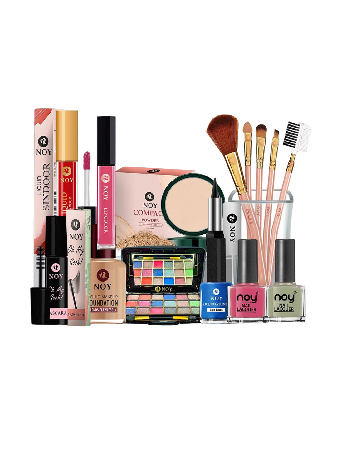 NOY 15Pcs Luxurious Beauty Essentials - Combo No. 747