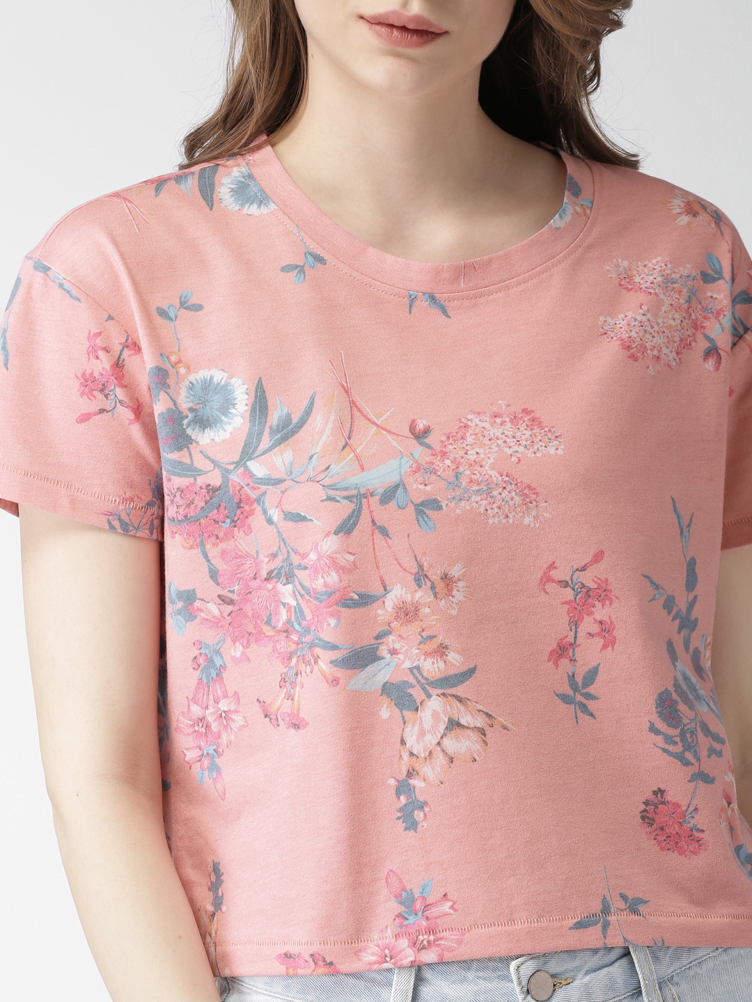 Tommy Hilfiger Big Girls Solid V Neck Tee