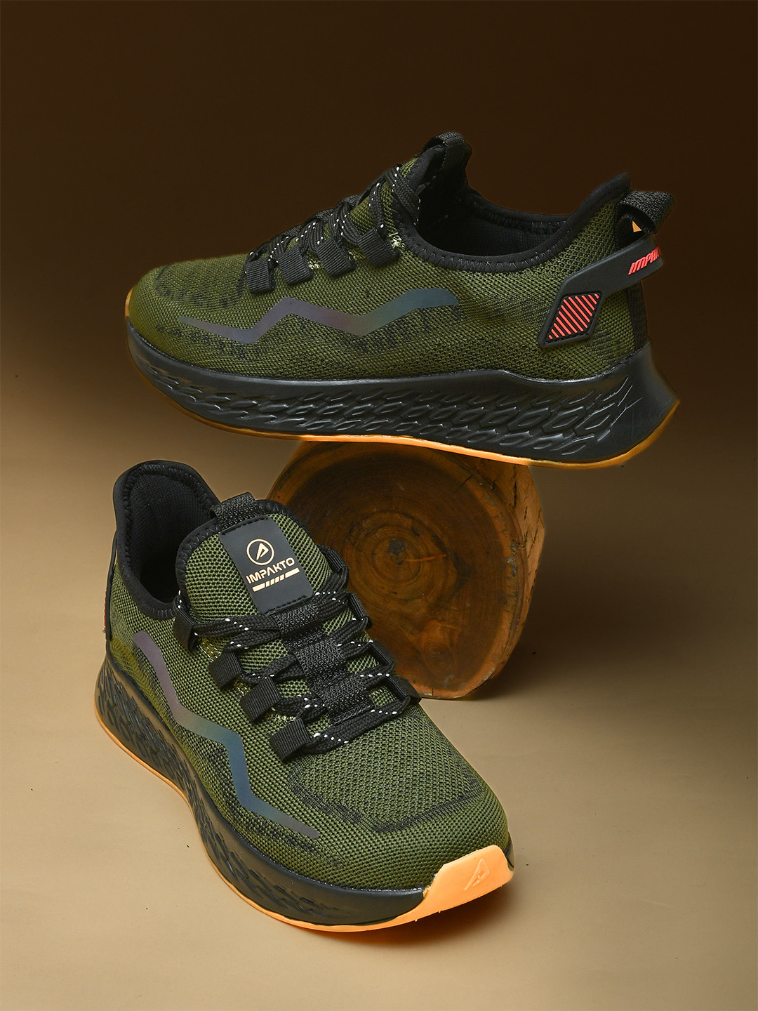 IMPAKTO Men Mesh Rush Runner Shoes