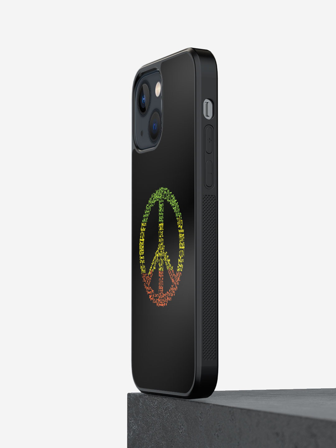 macmerise Symbol Of Peace Printed iPhone 13 Phone Bumper Case Cover