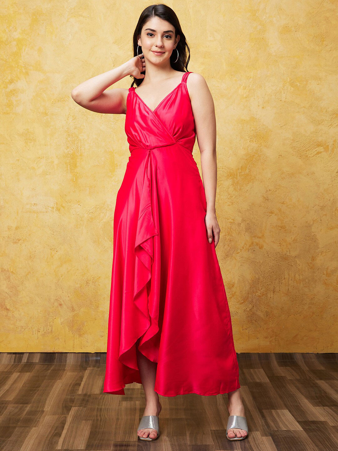 Globus Wrap Maxi Party Dress