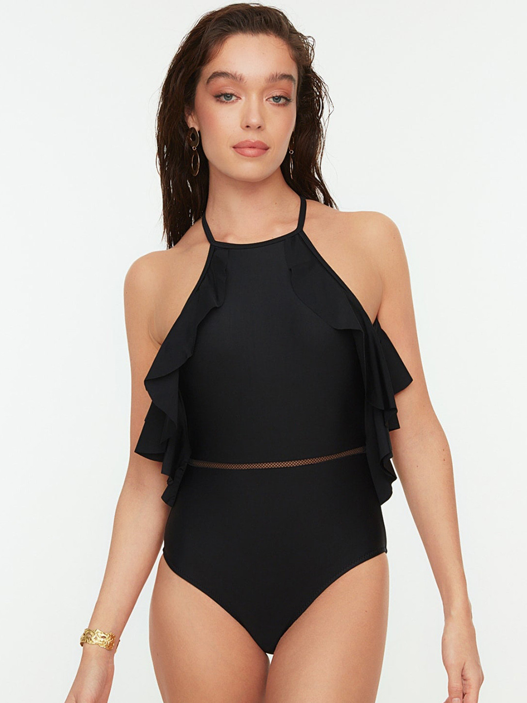 Trendyol Halter Neck Bodysuit