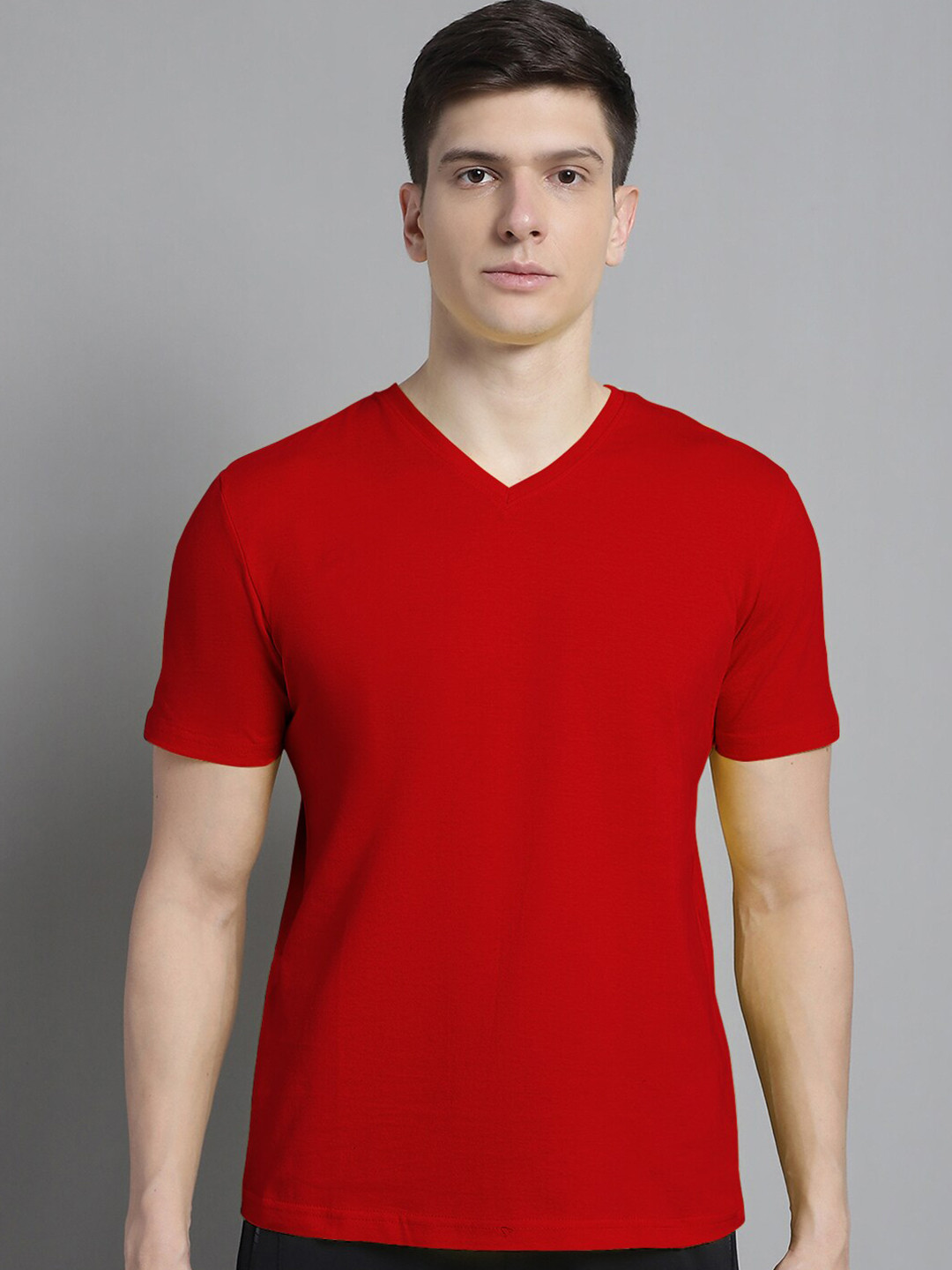 FBAR V-Neck Slim Fit Pure Cotton Tshirt