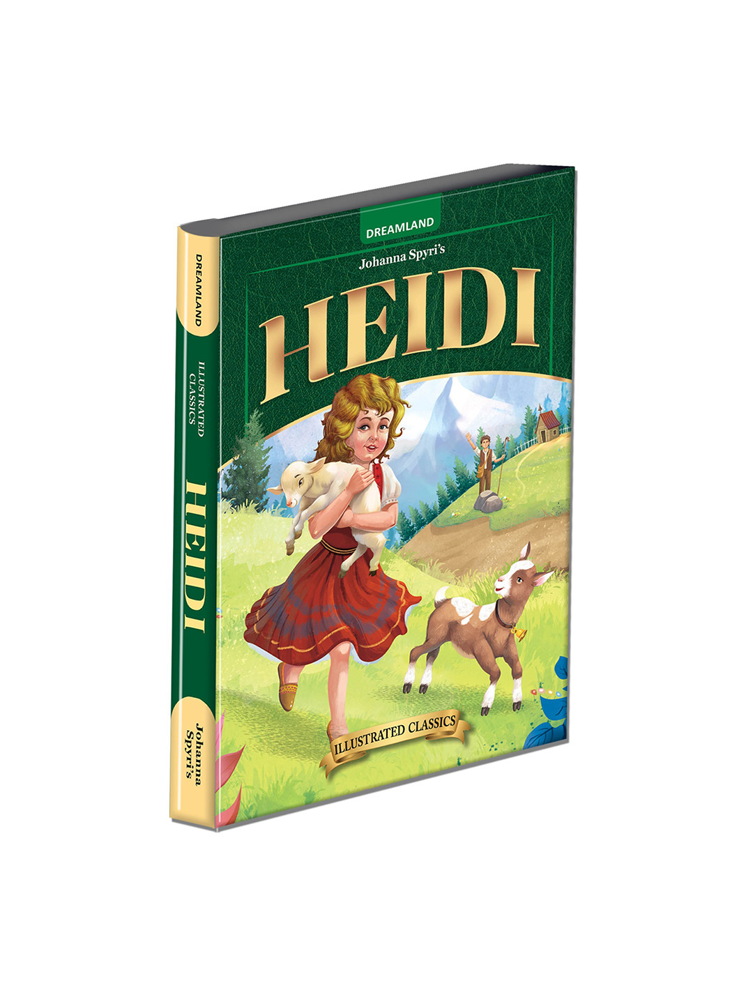 Dreamland Kids Heidi- Illustrated Abridged Classic Book