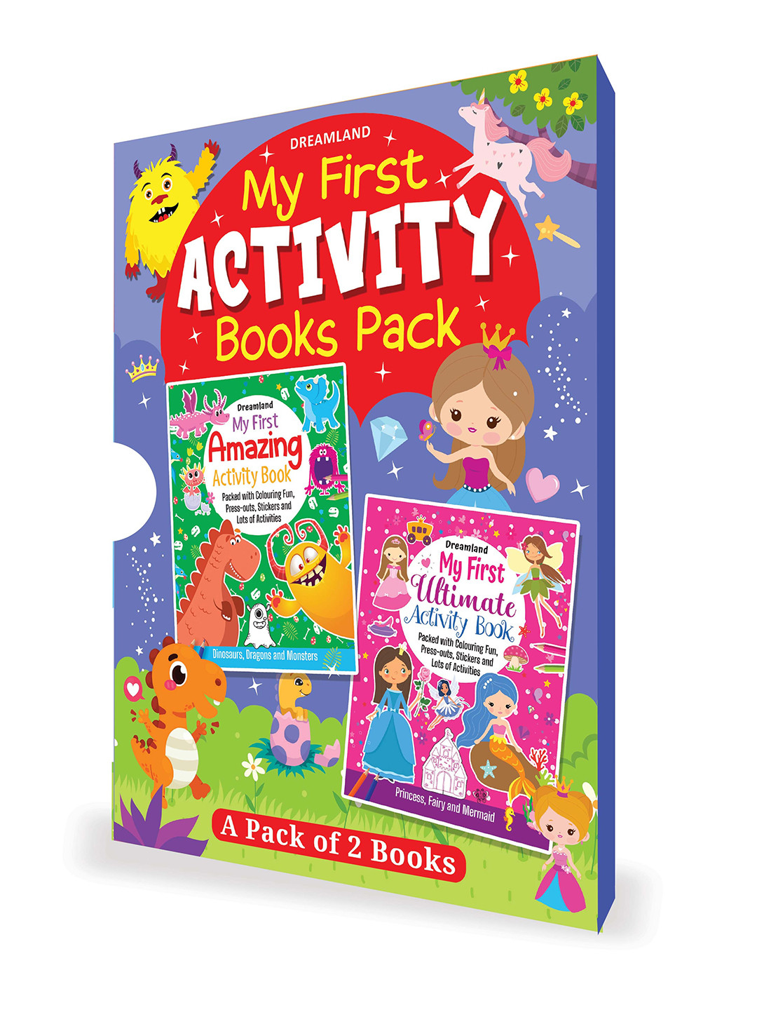 Dreamland Kids Set of 2 My First Amazing and Ultimate Book