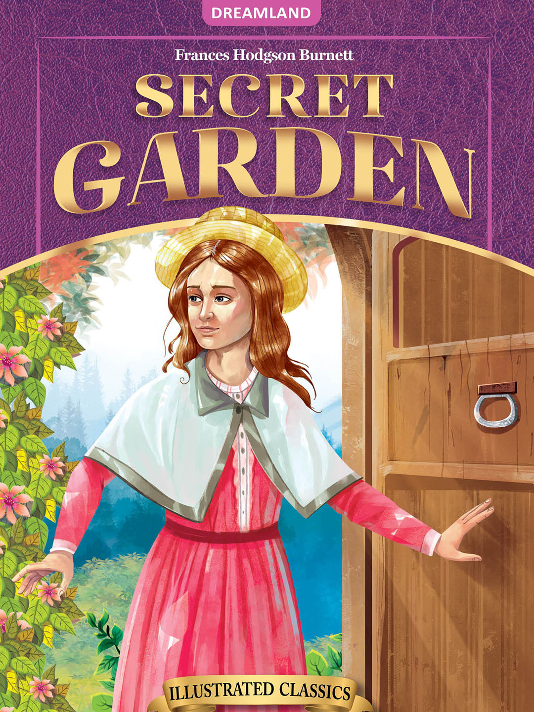 Dreamland Kids Secret Garden-Illustrated Abridged Classic Books With Practice Questions