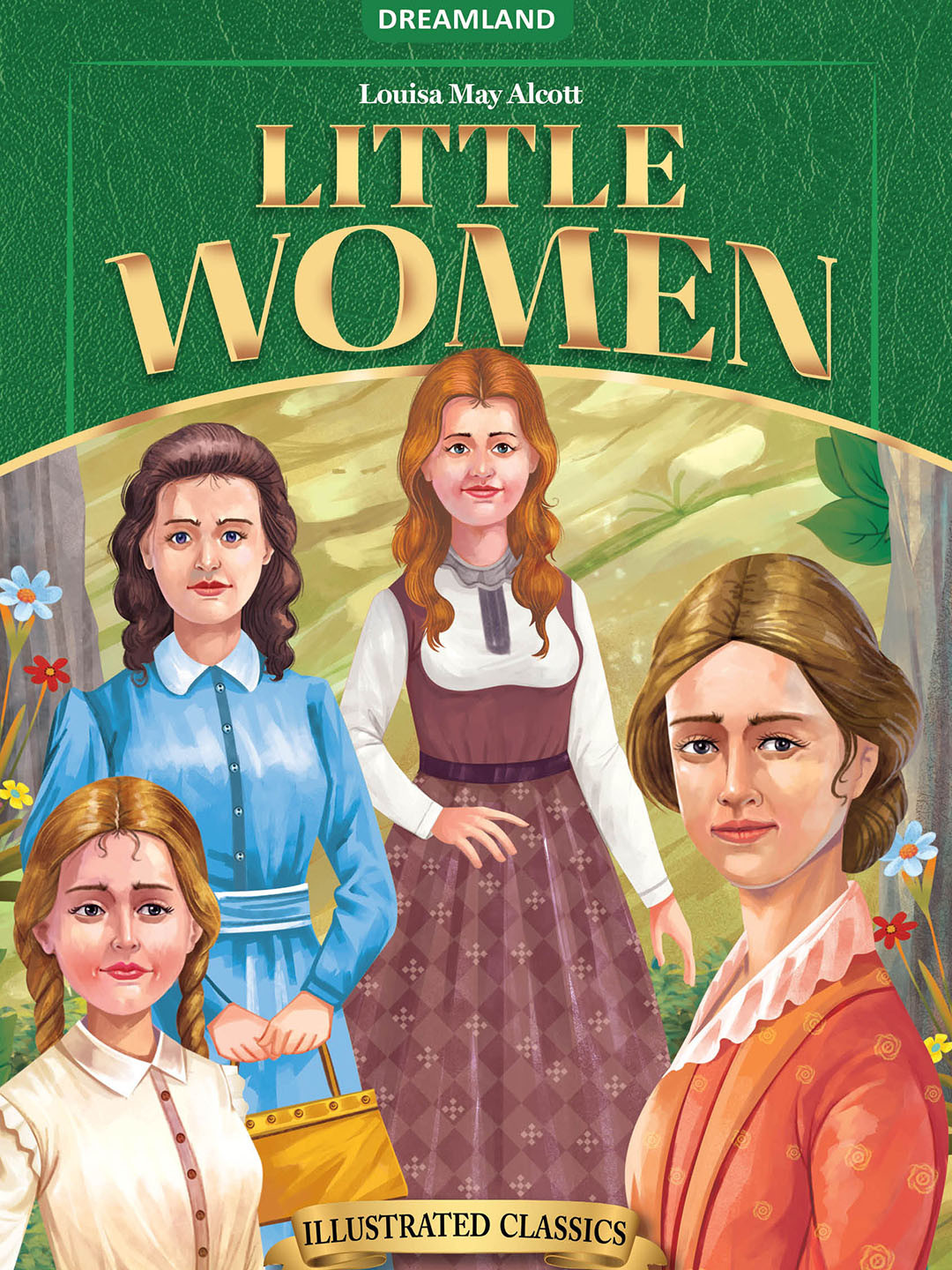 Dreamland Kids Little Woman-  Illustrated Abridged Classics With Practice Questions