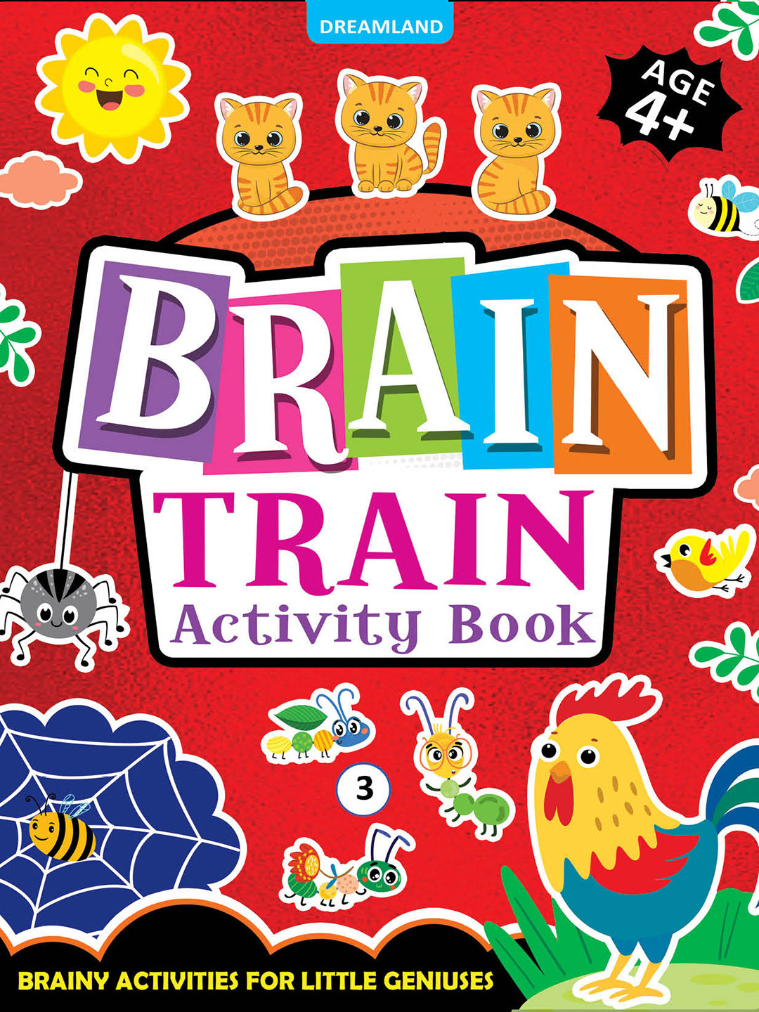 Dreamland Kids Brain Train Activity Book