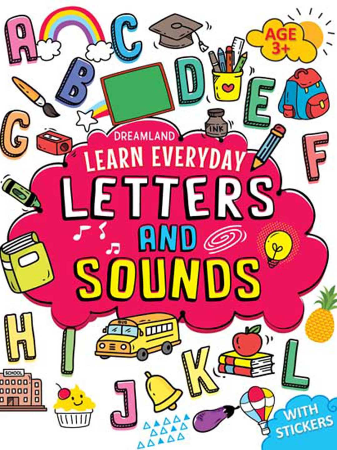 Dreamland Kids Learn Everyday Letters and Sounds Interactive & Activity Book