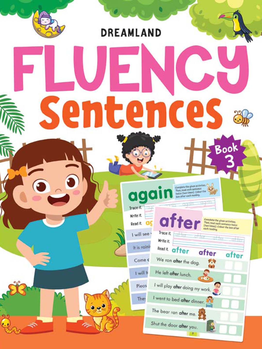 Dreamland Kids Printed Fluency Sentences Book