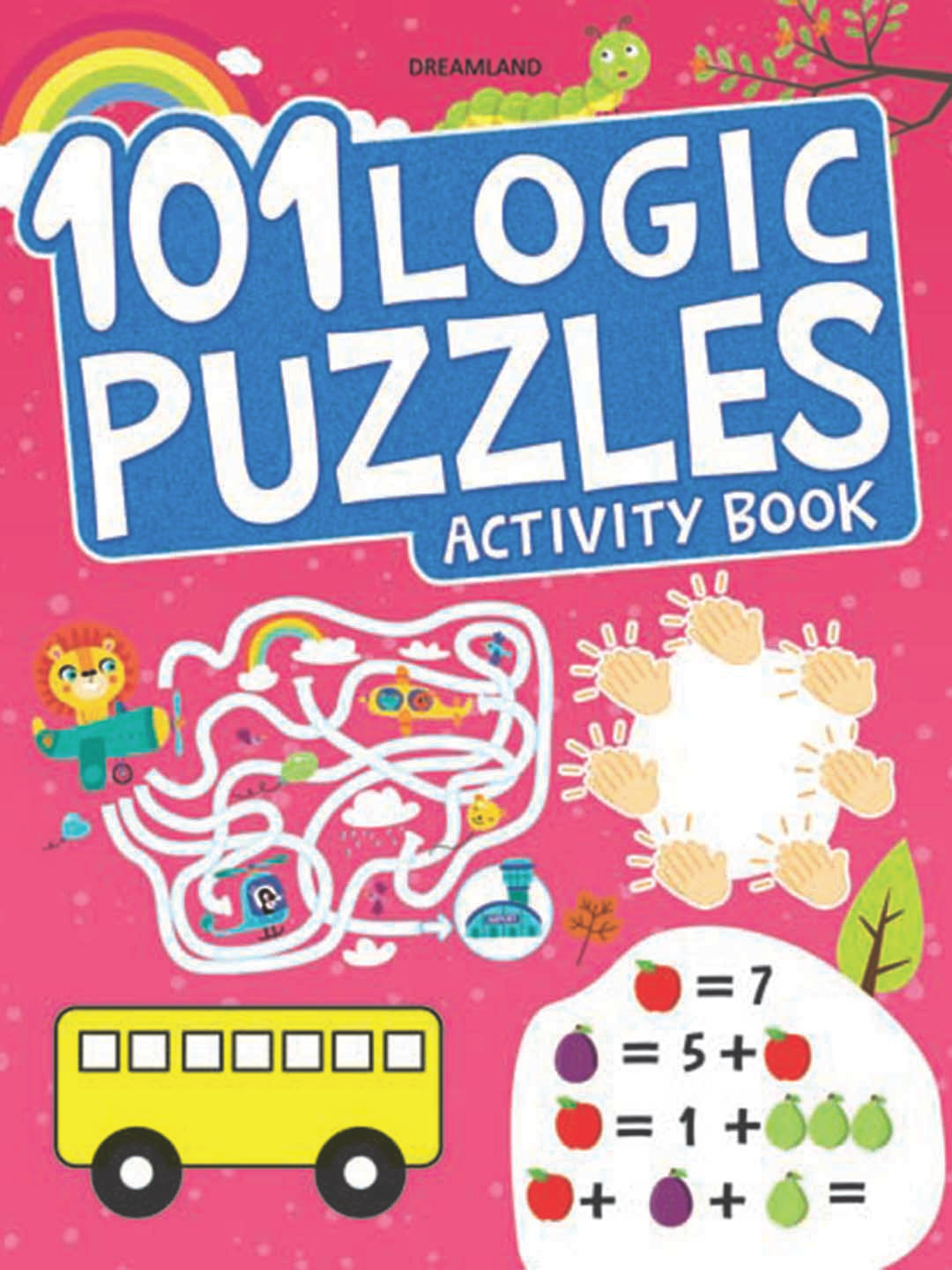 Dreamland Kids 101 Logic Puzzles Interactive & Activity Book