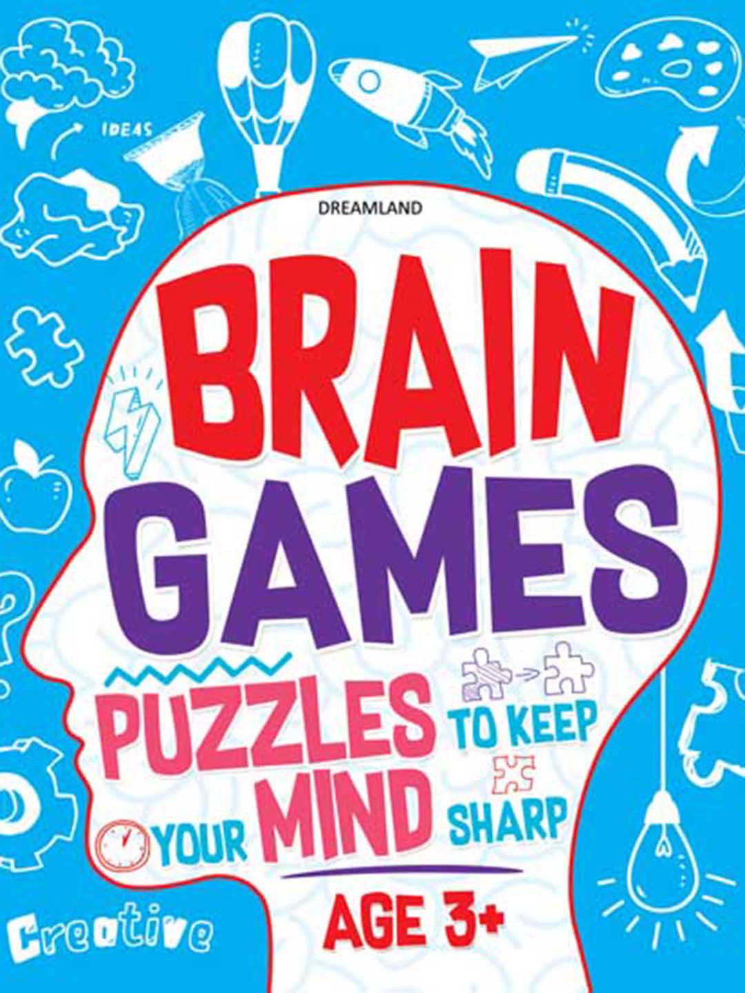 Dreamland Kids Brain Games Book