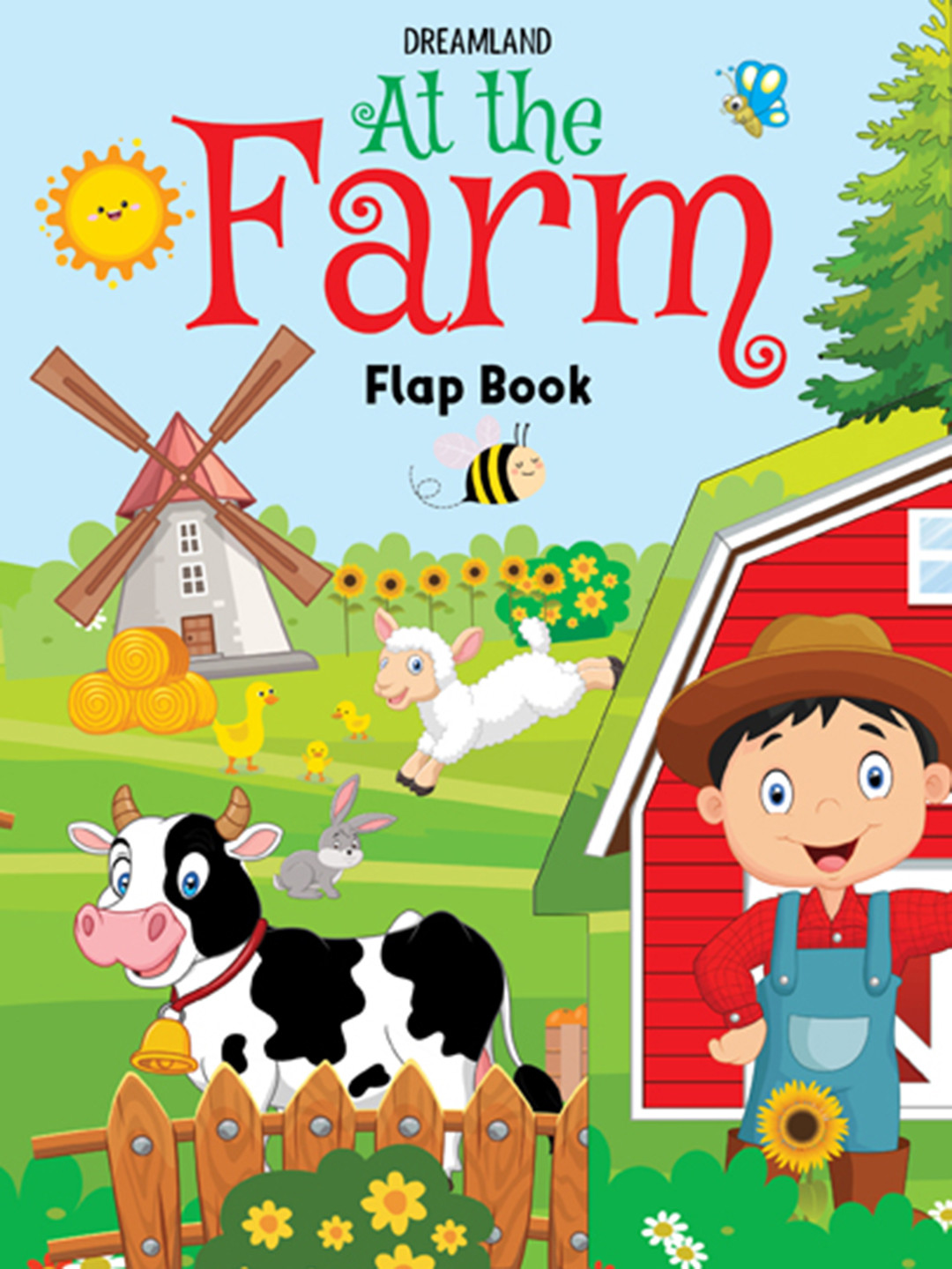Dreamland Kids At the Farm Interactive & Activity Flap Book