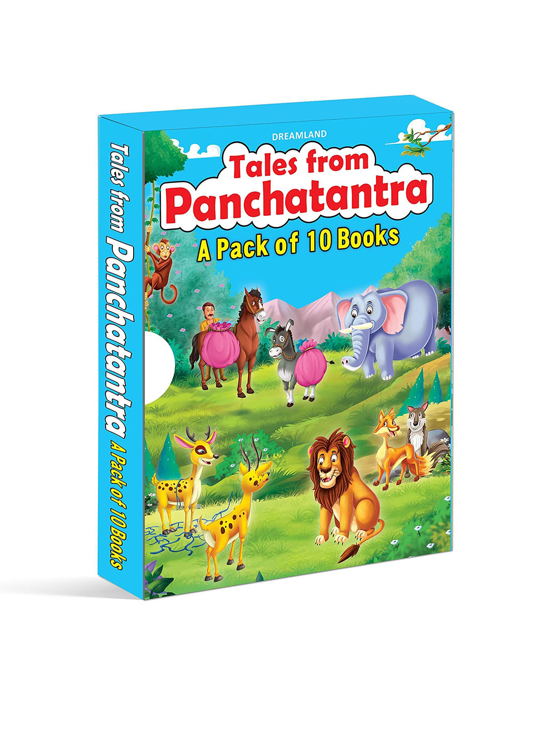 Dreamland Kids Pack Of 10 Tales from Panchatantra Books