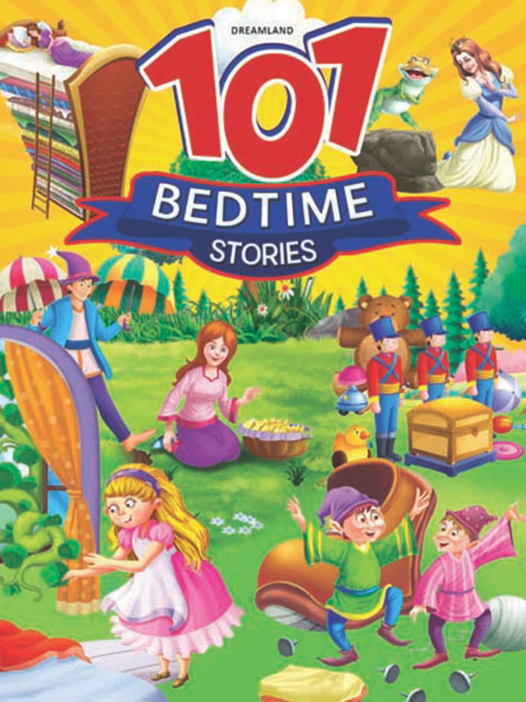 Dreamland Kids Printed 101 Bedtime Stories Book