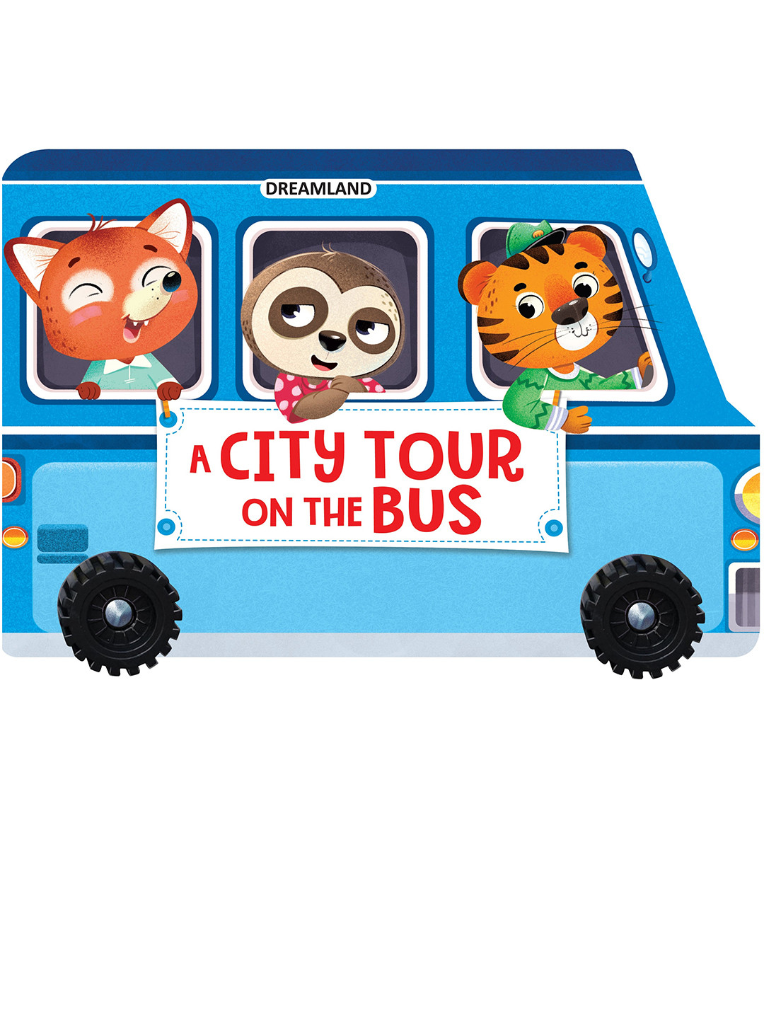 Dreamland Kids Bus- a Shaped with Wheels Board Book